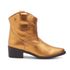Bota Western Mississippi Ocean Springs Couro Orange