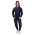 Conjunto Moletom Plus Size Liso Fechado Azul Marinho