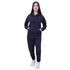 Kit Blusa de Frio Feminina + Calça Moletom Forrada Azul Marinho