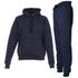 Conjunto Moletom Plus Size Peluciado Azul Marinho