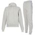 Conjunto Moletom Plus Size Peluciado Cinza
