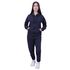 Conjunto Moletom Com Zíper Feminino Azul Marinho