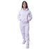 Conjunto Moletom Com Zíper Feminino Branco