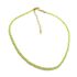 Choker Cristais Verde Peridoto Banhado a Ouro 