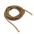 Colar Courinho Marrom Basic Banhado a Ouro