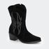 Bota Villa Griffe Western Hotfix Preto