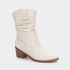 Bota Villa Griffe Western Slouchy Off White