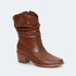 Bota Villa Griffe Western Slouchy Pinhão