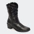 Bota Villa Griffe Western Selena Cano Médio - Preto