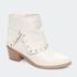 Bota Villa Griffe Western Ohio Cano Curto - Off White