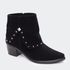 Bota Villa Griffe Western Ohio Cano Curto - Preto