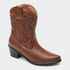 Bota Villa Griffe Western Texas Cano Curto - Castanho