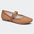 Sapatilha Celina Camel Villa Griffe 