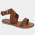 Rasteira Chantal Camel Villa Griffe