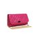 BOLSA FEMININA ESTILO CLUTCH MODA FESTA ROSA PINK- VINLENE
