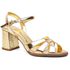 Sandália Violanta Clara Ouro