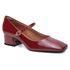 Mocassim salto bloco Lorena Marsala