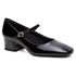 Mocassim salto bloco Lorena Preto
