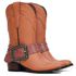 Bota Western Feminina - Milano Madeira Claro / Milano Rose Wood - Ibiza Café - Vimar - 11232-E-VR