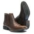 Botina Masculina - Texas Café - Roper - Bico Quadrado - Cano Curto - Solado Freedom Flex - Vimar Boots - 82051-C-VR