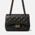 Bolsa Feminina de Couro Legítimo Preto Vittal Cecilia