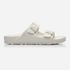 Sandália Papete Feminina 100% Eva 2 Fivelas Off White