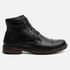 Coturno Casual Masculino Vittal em Couro Preto 