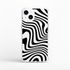 Capinha Minimalista para Celular Abstract Preto e Branco