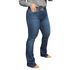 Calça Loopper Feminina Flare Jeans Escura Tradicional