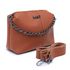 Bolsa Clutch Tiracolo Jade Caramelo