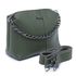 Bolsa Clutch Tiracolo Jade Preta Verde Militar