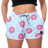 Short Feminino Rosquinhas Moda Praia ou Academia W2 Premium