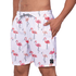 Short Masculino Flamingos Moda Praia ou Academia W2 Premium