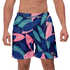 Short Masculino Flowers Moda Praia ou Academia W2 Premium