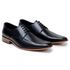 Sapato Masculino Derby Romani - Couro Preto