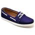 Mocassim Docksider Couro Feminino Artesanal Violeta