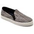 Slip On Couro Pêlos Feminino Solado Flat Casual Zebra