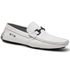 Mocassim Drive Couro Floater Masculino Artesanal Branco