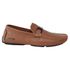 Mocassim Drive Couro Floater Masculino Artesanal Caramelo