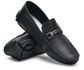 Mocassim Drive Couro Trissê Masculino Preto