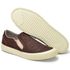 Slip On Couro Nobuck Masculino Solado Natural Emborrachado Café