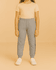 Calça de Moletom detalhada Soletex mescla feminina juvenil 10-16