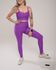 Conjunto Calça e Top Fitness Feminino Laura Poliamida Com Elastano Fuschia