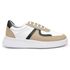 Tênis Casual Couro Sneaker Masculino em Couro Legítimo Branco