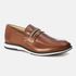 Sapato Brogue Couro Premium Casual B2C 8000 castor