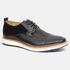 Sapato Masculino Elite Moderno Couro Premium Latego 9005 Preto