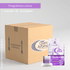 Caixa Fechada Gel Sanitário Premium - Lavanda