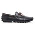 Mocassim Drive em Couro Látego Preto