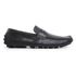 Mocassim Drive em Couro Látego Preto