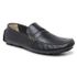 Mocassim Drive em Couro Látego Preto